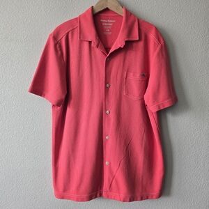 Tommy Bahama Island Zone Shirt Supima Cotton Large